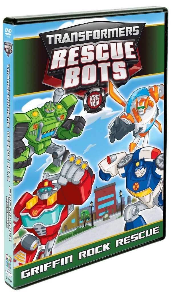 Transformers Rescue Bots Griffin Rock Rescue DVD Cover And Release Details  (2 of 2)